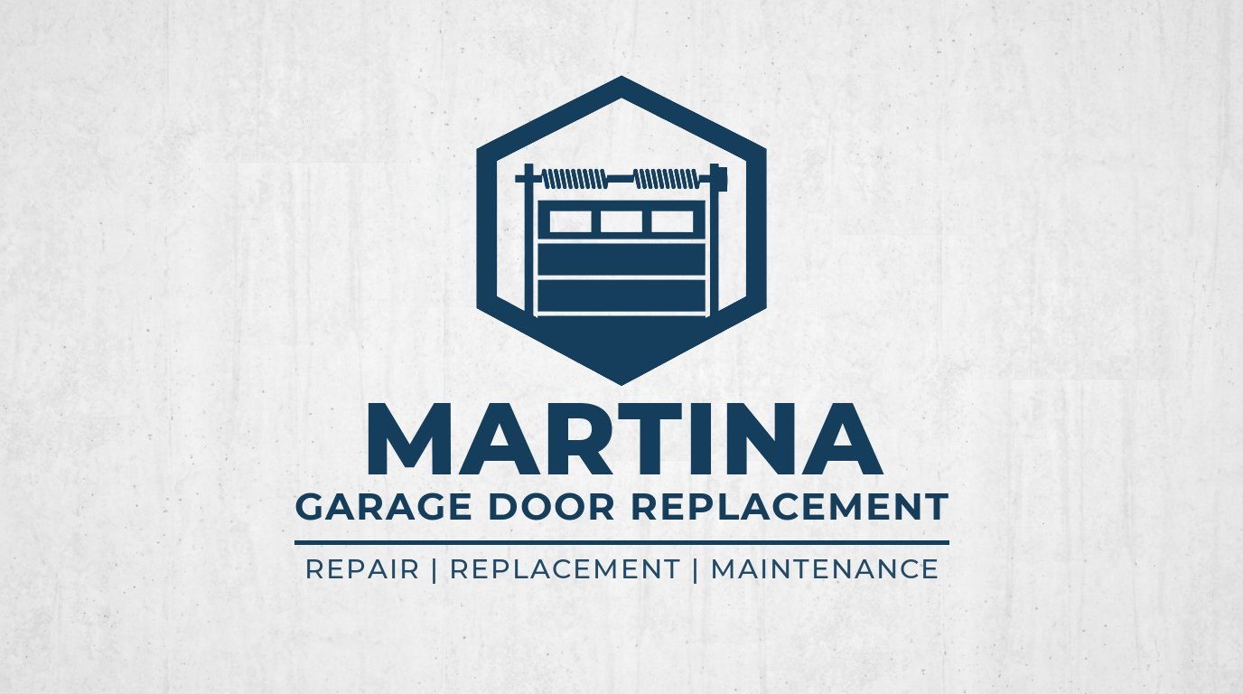 Martina Garage Door Replacement Logo