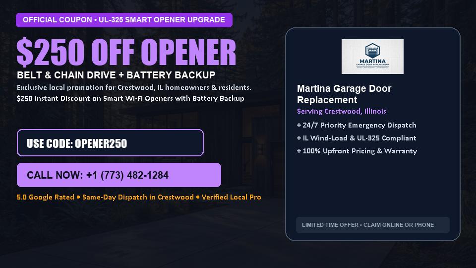 Martina Garage Door Replacement $250 OFF Premium LiftMaster Opener Installation